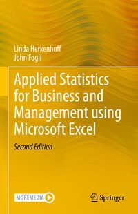 Produktbild: Applied Statistics for Business and Management using Microsoft Excel