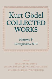 Produktbild: Kurt G&ouml;del: Collected Works: Volume V