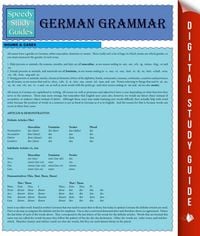 Produktbild: German Grammar (Speedy Study Guides)