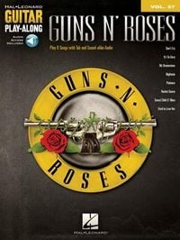 Produktbild: Guns N' Roses: Guitar Play-Along Songbook with Online Audio Tracks for Electric Guitar Guitar Tab Sheet Music Book with Slash-Style Parts, Lyrics, and Backing Tracks for Rock Practice