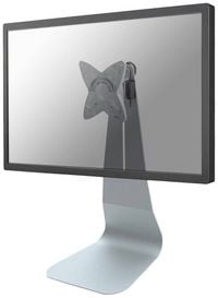 Produktbild: Neomounts FPMA-D800 Monitor-Standfu&szlig; 1 Display(s) 25,4 cm (10") - 68,6 cm (27") Silber H&ouml;henverstellbar, Neigbar, Schwenkbar, Rotierbar