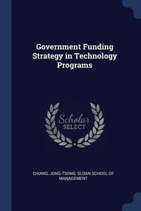 Produktbild: Government Funding Strategy in Technology Programs