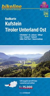 Bild vom Artikel Bikeline Radkarte Kufstein, Tiroler Unterland Ost vom Autor 
