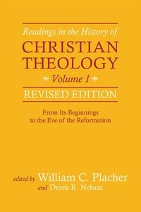 Produktbild: Readings in the History of Christian Theology, Volume 1, Revised Edition