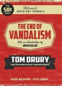 Produktbild: Drury, T: The End Of Vandalism