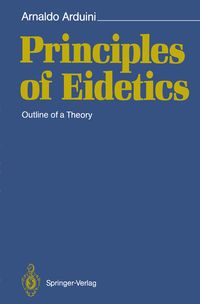 Produktbild: Principles of Eidetics