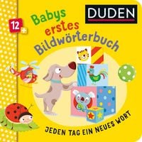 Produktbild: Duden 12+: Babys erstes Bildw&ouml;rterbuch