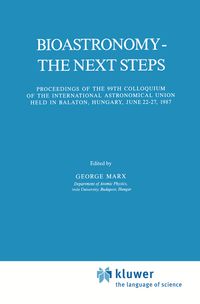 Produktbild: Bioastronomy - The Next Steps