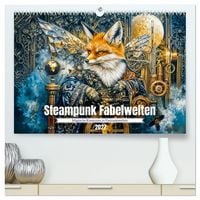 Produktbild: Steampunk Fabelwelten - Magische Kreaturen in Fantasiewelten (hochwertiger Premium Wandkalender 2027 DIN A2 quer), Kunstdruck in Hochglanz