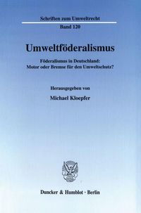 Produktbild: Umweltf&ouml;deralismus.
