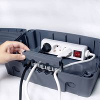 LogiLink LPS223 Kabel-Gehäuse Kunststoff Grau 1St. online bestellen 