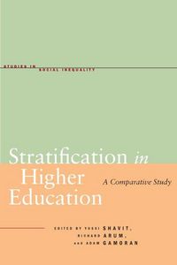 Produktbild: Stratification in Higher Education