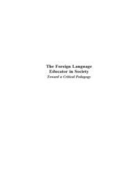 Produktbild: The Foreign Language Educator in Society