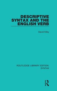 Produktbild: Descriptive Syntax and the English Verb