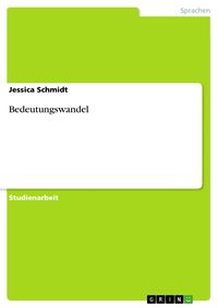 Produktbild: Bedeutungswandel