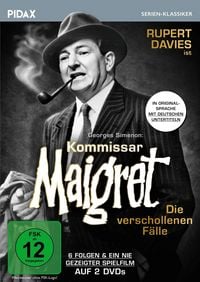 Produktbild: Kommissar Maigret - Die verschollenen F&auml;lle (OmU) / 6 Folgen und ein nie gezeigter Spielfilm IN ORIGINALSPRACHE MIT DEUTSCHEN UNTERTITELN (Pidax Serien-Klassiker) [2 DVDs]
