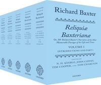 Produktbild: Richard Baxter: Reliquiae Baxterianae