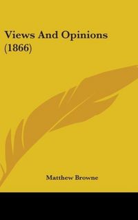 Produktbild: Views And Opinions (1866)