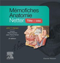 Produktbild: M&eacute;mofiches anatomie Netter : t&ecirc;te et cou