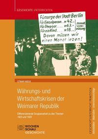 Bild vom Artikel Währungs- und Wirtschaftskrisen in der Weimarer Republik vom Autor Ottmar Niess