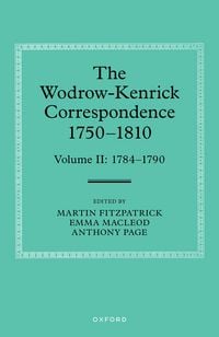 Produktbild: The Wodrow-Kenrick Correspondence 1750-1810
