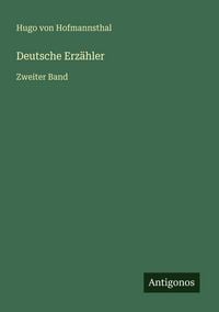 Produktbild: Deutsche Erz&auml;hler