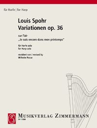 Produktbild: Spohr, L: Variations. op. 36. Harfe