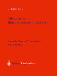 Produktbild: Advances in Down Syndrome Research