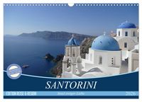 Produktbild: Santorini - Insel ewiger Liebe (Wandkalender 2026 DIN A3 quer), CALVENDO Monatskalender