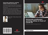 Produktbild: University professors working online in front of Covid-19