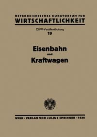 Produktbild: Eisenbahn und Kraftwagen