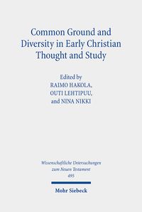 Produktbild: Common Ground and Diversity in Early Christian Thought and Study