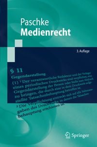 Produktbild: Medienrecht
