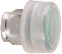 Produktbild: Schneider Electric ZB4BP3 Harmony ZB4BP3 Drucktaster mit Schutzhaube, Bet&auml;tiger flach 1 Taste Gr&uuml;n Druckentriegelung 1 St.