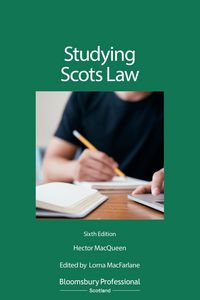 Produktbild: Studying Scots Law