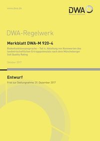 Bild vom Artikel Merkblatt DWA-M 920-4 Bodenfunktionsansprache 4 vom Autor 