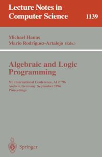 Produktbild: Algebraic and Logic Programming