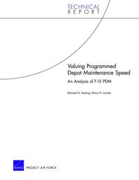 Produktbild: Valuing Programmed Depot Maintenance Speed