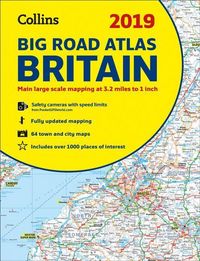 Produktbild: Collins Big Road Atlas Britain 2019