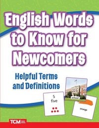 Produktbild: English Words to Know for Newcomers