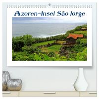 Produktbild: Azoren-Insel Sao Jorge &ndash; traumhafte Fajas auf dem gr&uuml;nsten Eiland Portugals (hochwertiger Premium Wandkalender 2026 DIN A2 quer), Kunstdruck in Hochglanz