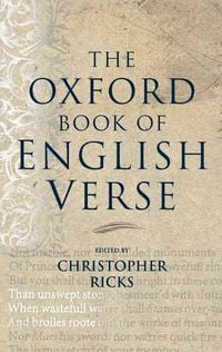 Produktbild: The Oxford Book of English Verse
