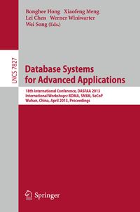 Produktbild: Database Systems for Advanced Applications