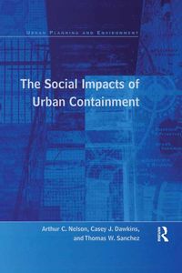Produktbild: The Social Impacts of Urban Containment