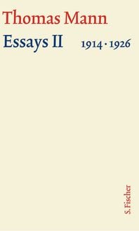 Produktbild: Essays II 1914-1926
