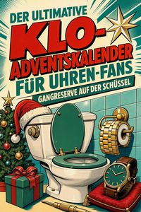 Produktbild: Der ultimative Klo-Adventskalender f&uuml;r Uhren-Fans