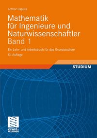 Produktbild: Mathematik f&uuml;r Ingenieure und Naturwissenschaftler 1