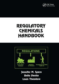 Produktbild: Regulatory Chemicals Handbook