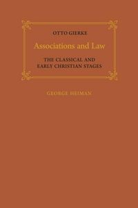 Produktbild: Associations and Law