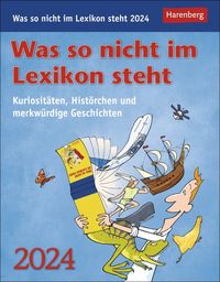 Bild vom Artikel Was so nicht im Lexikon steht. Tagesabreißkalender 2024. Kurioses, spannendes und unnützes Wissen als Tischkalender für jeden Tag. Abreiß-Tageskal vom Autor Joachim Heimannsberg
